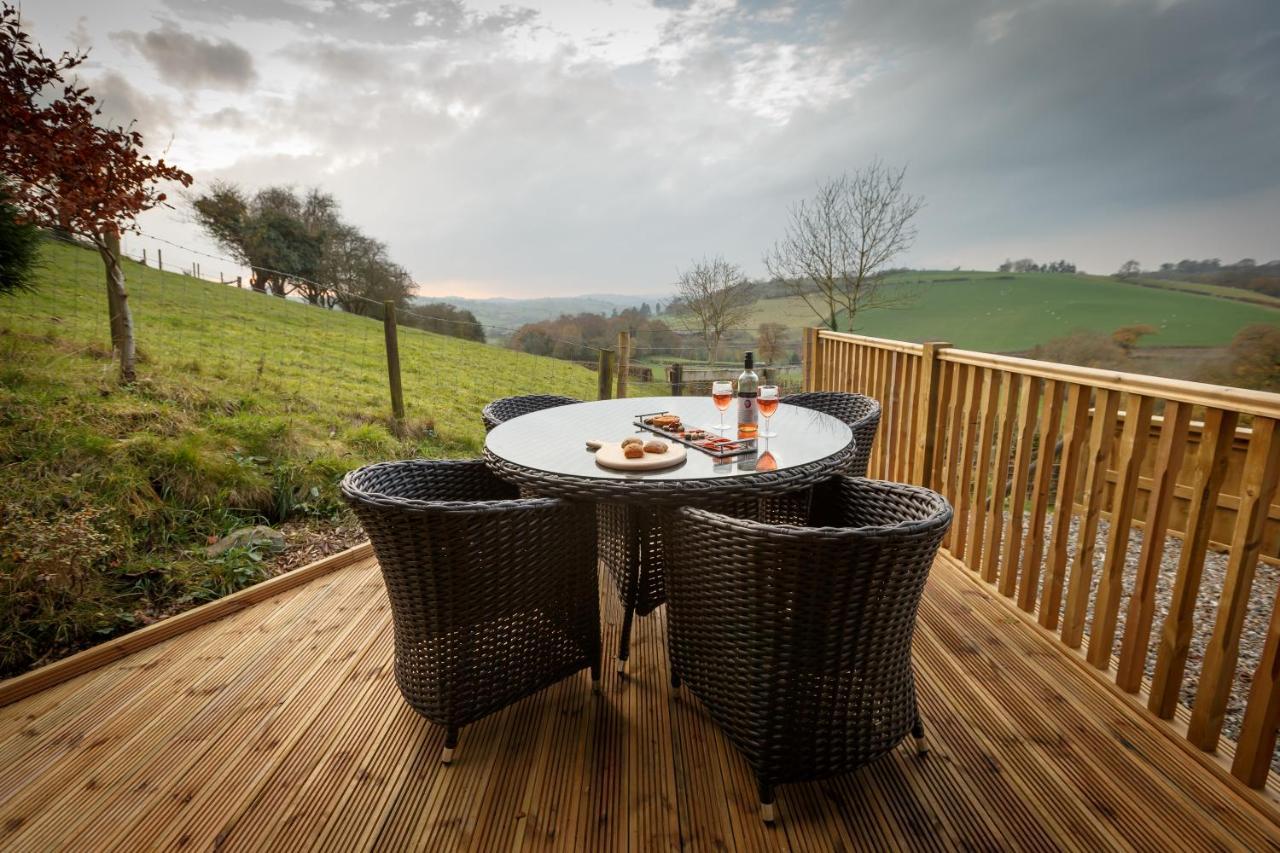 Upper Gelli Luxury Holiday Lodge, Converted Dairy & Cosy Shepherds Huts Уэлшпул Экстерьер фото